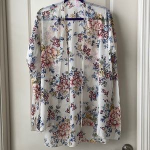 Short sleeve, flowly kimono